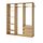 Select colour variation: oak veneer/white