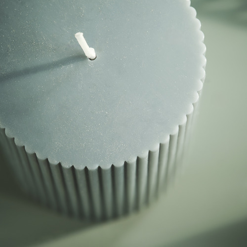 SNÖSISKA, unscented pillar candle. 2 of 3 open dialog