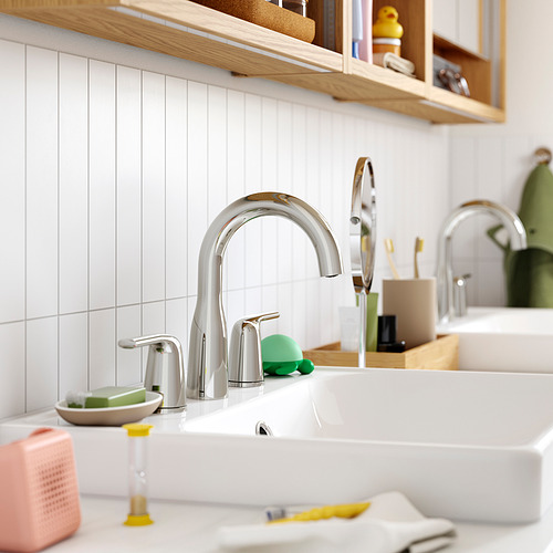 MACKSJÖN, widespread sink faucet. 2 of 5 open dialog