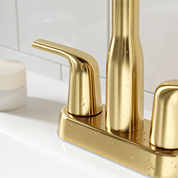 Measurement Illustration - MACKSJÖN centerset sink faucet