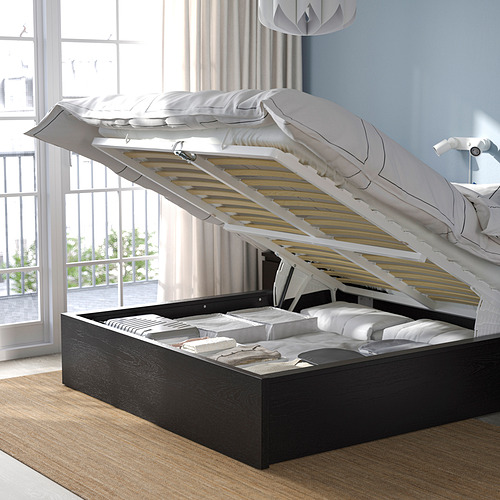 MALM, Ottoman bed. 3 of 7 open dialog