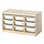 Current variation: light white stained pine/white, 36 5/8 "x17 3/8 "x20 1/2 "