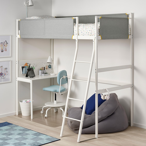 VITVAL, estructura de cama alta con tablero. 5 de 7 abrir diálogo