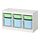 Select colour variation: white light green/light blue