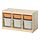 Select colour variation: light white stained pine light orange/gray