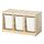 Current variation: Light white stained pine / white