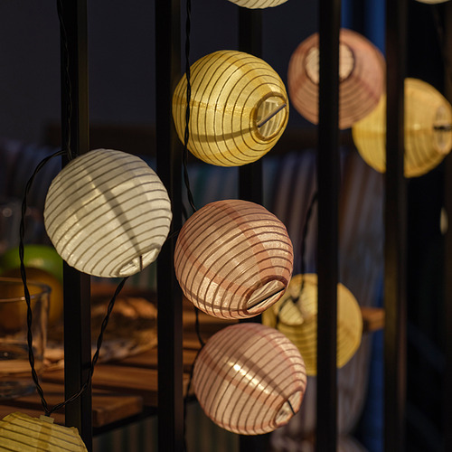SOLVINDEN, LED string light with 24 lights. 2 of 5 open dialog
