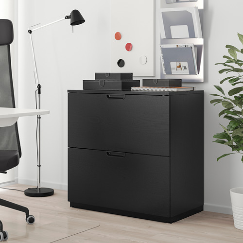 GALANT, 2-drawer filing cabinet. 2 of 5 open dialog