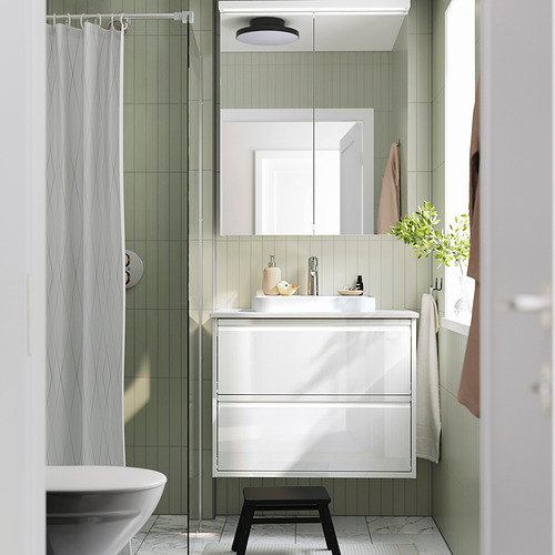 ÄNGSJÖN / BACKSJÖN, sink cabinet with drawers and BROGRUND faucet,. 2 of 8 open dialog