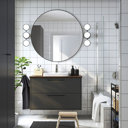 HAVBÄCK / ORRSJÖN, sink cabinet with drawers and DALSKÄR faucet,. 2 of 8 open dialog