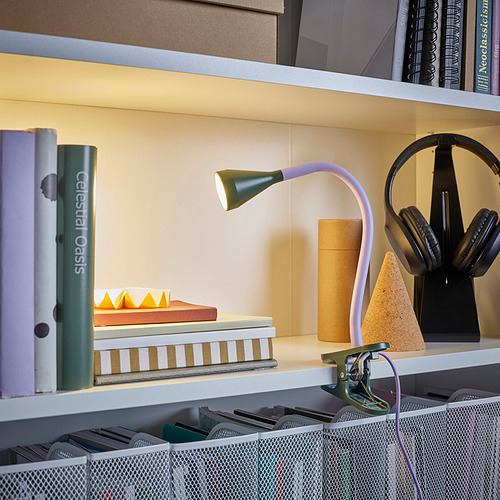 NÄVLINGE, LED clamp spotlight 220 lm. 3 of 5 open dialog