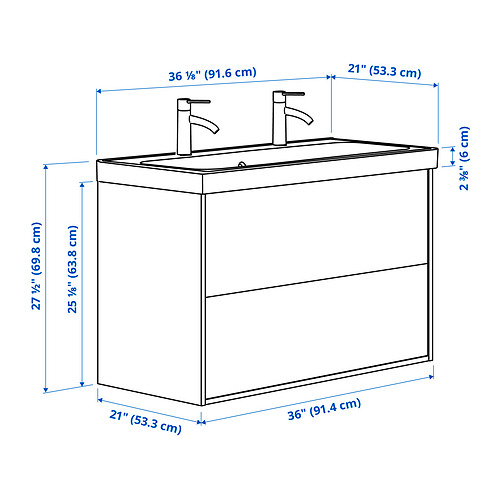 ÄNGSJÖN / BACKSJÖN, wash-stnd w drawers/wash-basin. 6 of 6 open dialog