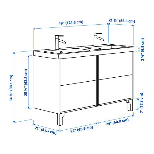 TÄNNFORSEN / ORRSJÖN, wash-stand/wash-basin. 7 of 7 open dialog