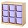Select colour variation: room divider/light white stained pine/lilac, 36 5/8 "x17 3/8 "x35 7/8 "