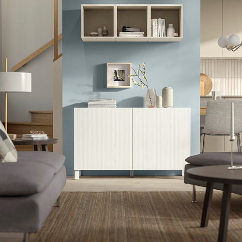 BESTÅ, combinación almacenamiento+puertas. 2 de 4 abrir diálogo