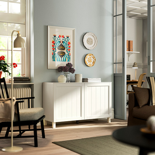 BESTÅ, combinación almacenamiento+puertas. 2 de 3 abrir diálogo