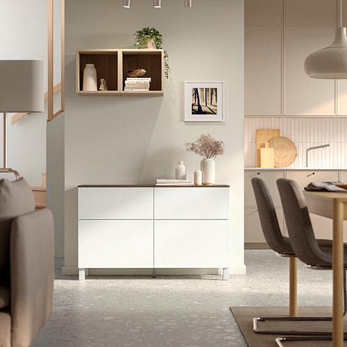 BESTÅ, storage combination with drawer runner, push-open. 3 of 4 open dialog