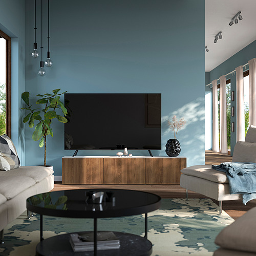 BESTÅ, mueble para TV+puertas. 2 de 7 abrir diálogo