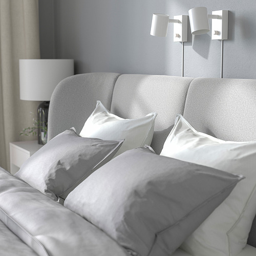 TUFJORD, upholstered Queen bed . 6 of 10 open dialog