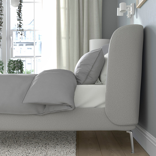 TUFJORD, upholstered Queen bed . 4 of 10 open dialog