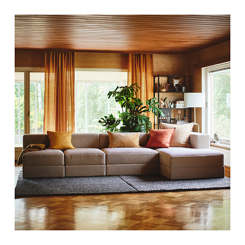 JÄTTEBO, sofá modular 4.5 plazas con chaiselongue derecha. 2 de 11 abrir diálogo