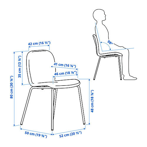 SKÅLSTA, dining table and 4 chairs. 7 of 7 open dialog