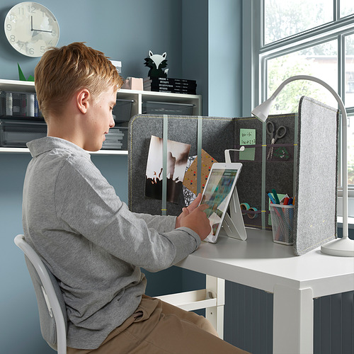 ÖVNING, desk divider with compartments. 3 of 5 open dialog