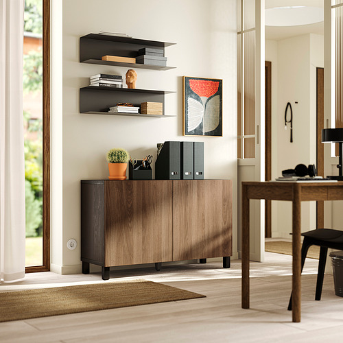 BESTÅ, combinación almacenamiento+puertas. 2 de 4 abrir diálogo
