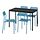 Select colour variation: black/blue, 26 3/8 "x43 1/4 "x29 1/2 "