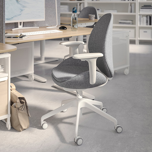 HATTEFJÄLL, silla de trabajo con reposabrazos. 2 de 11 abrir diálogo