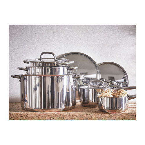 IKEA 365+, batería de cocina, 9 piezas. 2 de 5 abrir diálogo