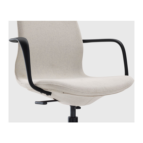LÅNGFJÄLL, office chair with armrests. 5 of 7 open dialog