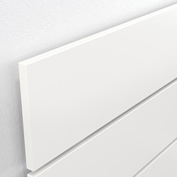 Measurement Illustration - NORDLI bed King with mattress and headboard