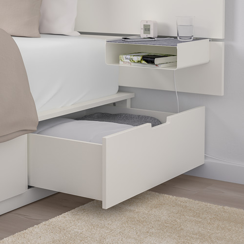 NORDLI, cama King con colchón y cabecera. 7 de 15 abrir diálogo