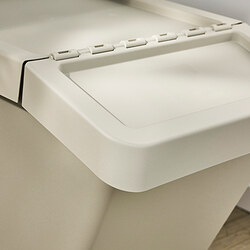 Measurement Illustration - SORTERA sorting bin with lid