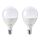Select colour variation: E12 800 lm 2700K globe opal