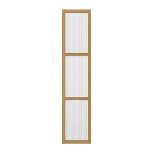Puerta blanca Ikea TONSTAD, marco de madera, rectángulo, 3 paneles.
