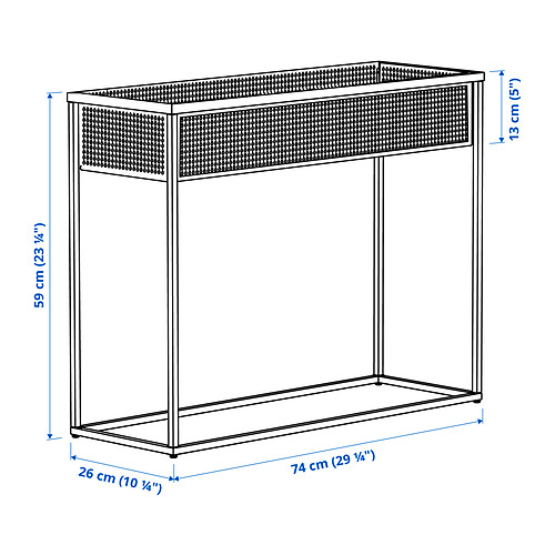 BLÅKRÅKA, pedestal para plantas. 6 de 6 abrir diálogo