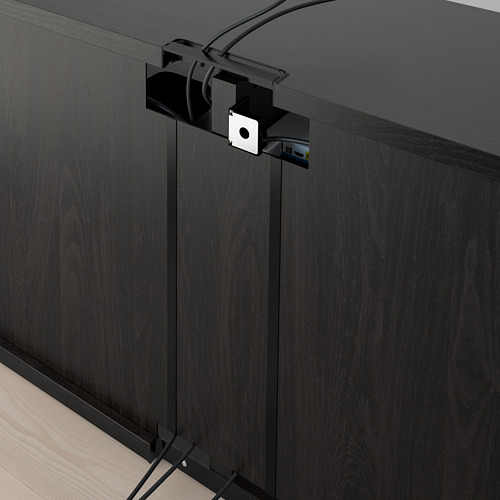 BESTÅ, TV bench with drawer runner, soft-closing. 7 of 8 open dialog