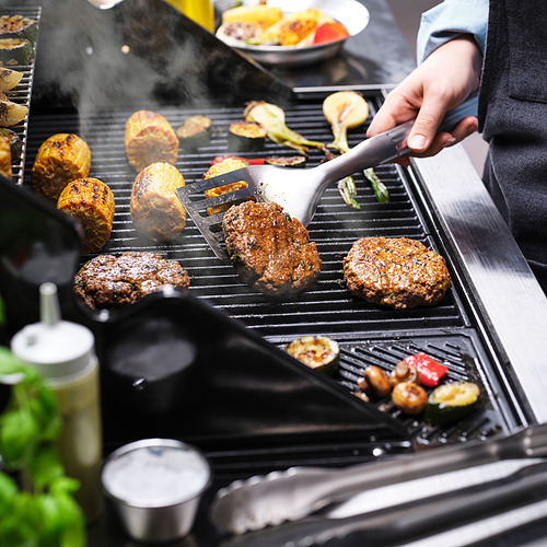 GRILLTIDER, utensilios de parrilla, 2 piezas. 4 de 5 abrir diálogo