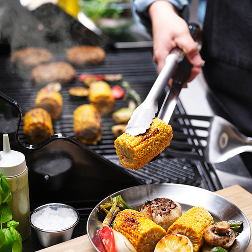 GRILLTIDER, utensilios de parrilla, 2 piezas. 5 de 5 abrir diálogo