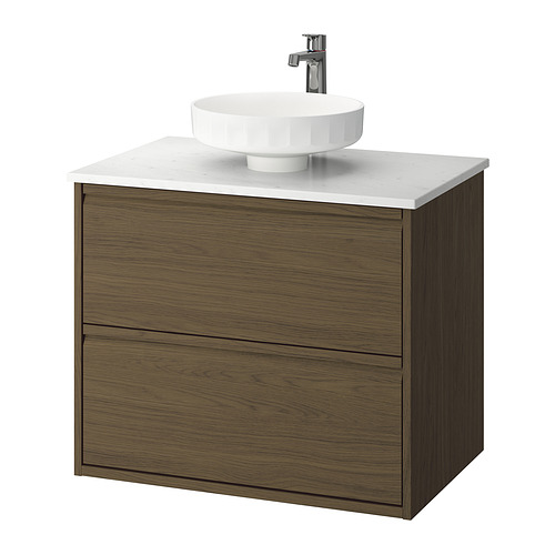 ÄNGSJÖN / LERSJÖN, Bathroom vanity with sink & faucet. 1 of 8 open dialog