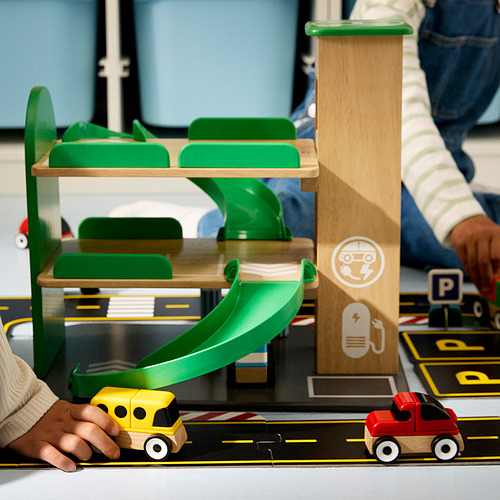 LILLABO, juego de coches, 4 piezas. 2 de 5 abrir diálogo