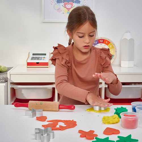 MÅLA, 4-piece modelling dough toolset. 3 of 6 open dialog
