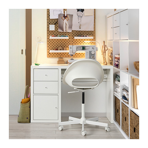 KALLAX / LOBERGET, desk and chair. 5 of 9 open dialog