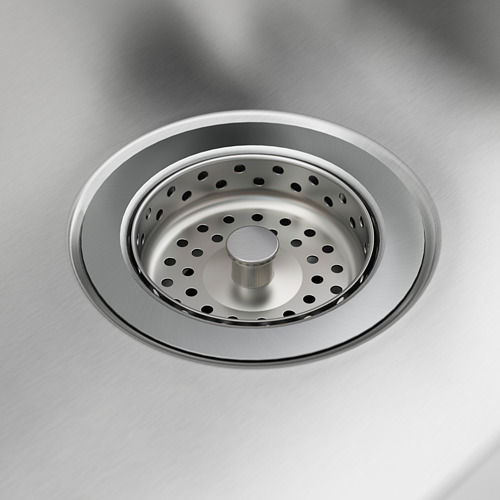 HILLESJÖN, 1 1/2 bowl dual mount sink. 3 of 4 open dialog