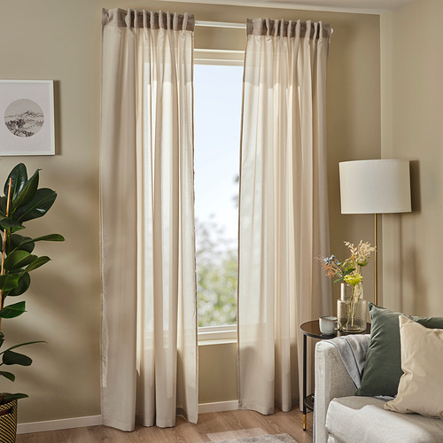 ROSENROBINIA, sheer curtains, 1 pair. 2 of 8 open dialog