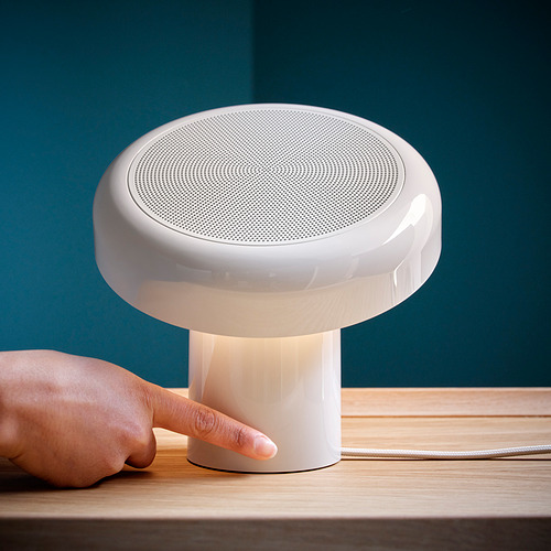 BLOMPRAKT, Bluetooth speaker lamp. 8 of 9 open dialog