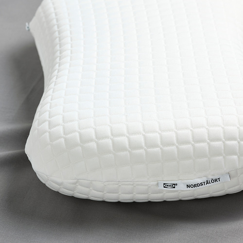 NORDSTÅLÖRT, ergonomic pillow, side/back sleeper. 3 of 8 open dialog