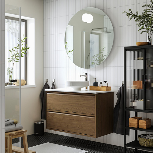 ÄNGSJÖN / LERSJÖN, tocador de baño+cajones. 2 de 8 abrir diálogo